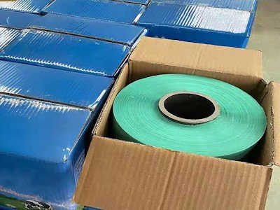 New Design Heat Resistant Green And White 500 Mm 750 Mm Ldpe Plastic Hay Bale Wrap Silage Wrap Film For Grass Agriculture